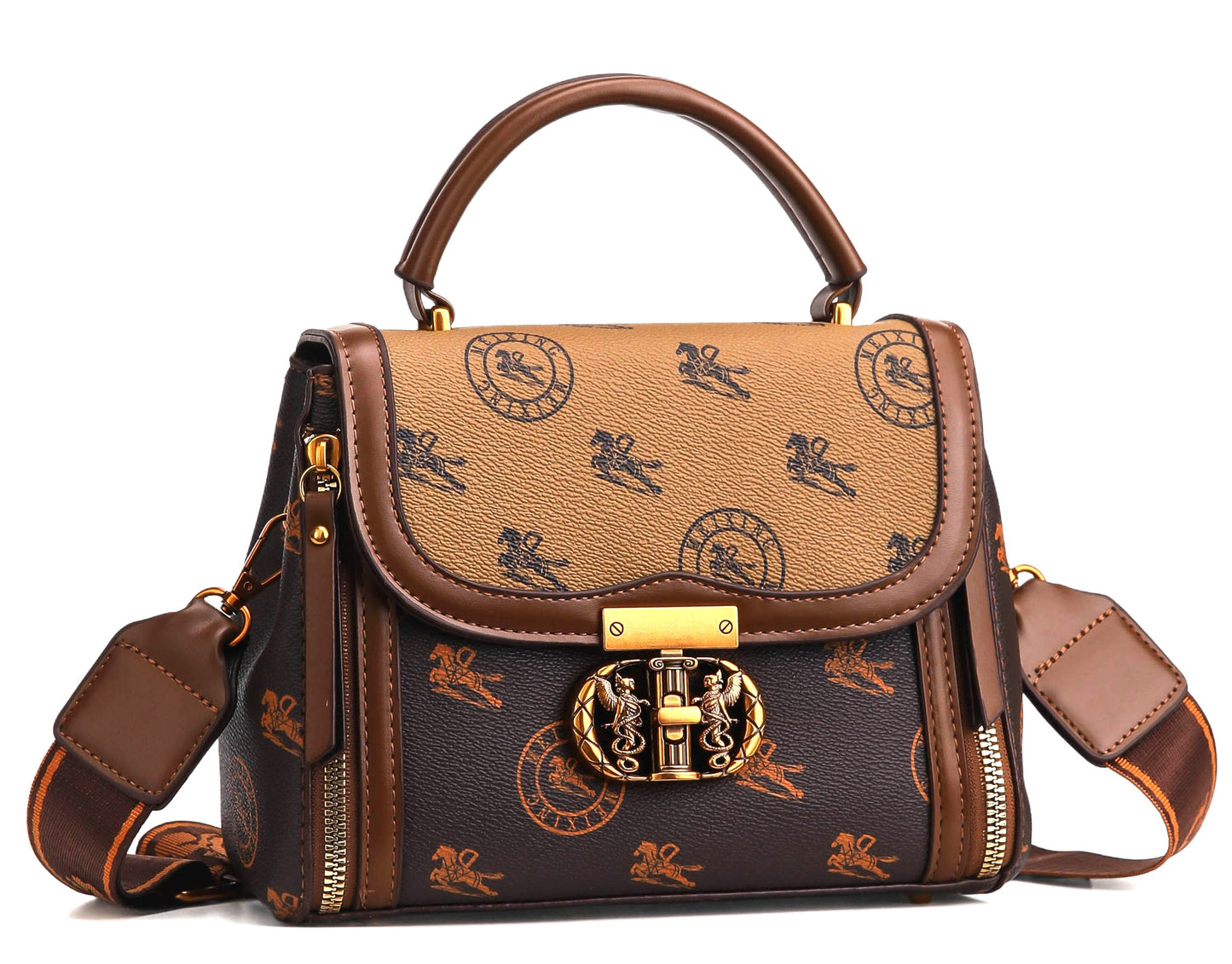 The "Signature Crest" Satchel