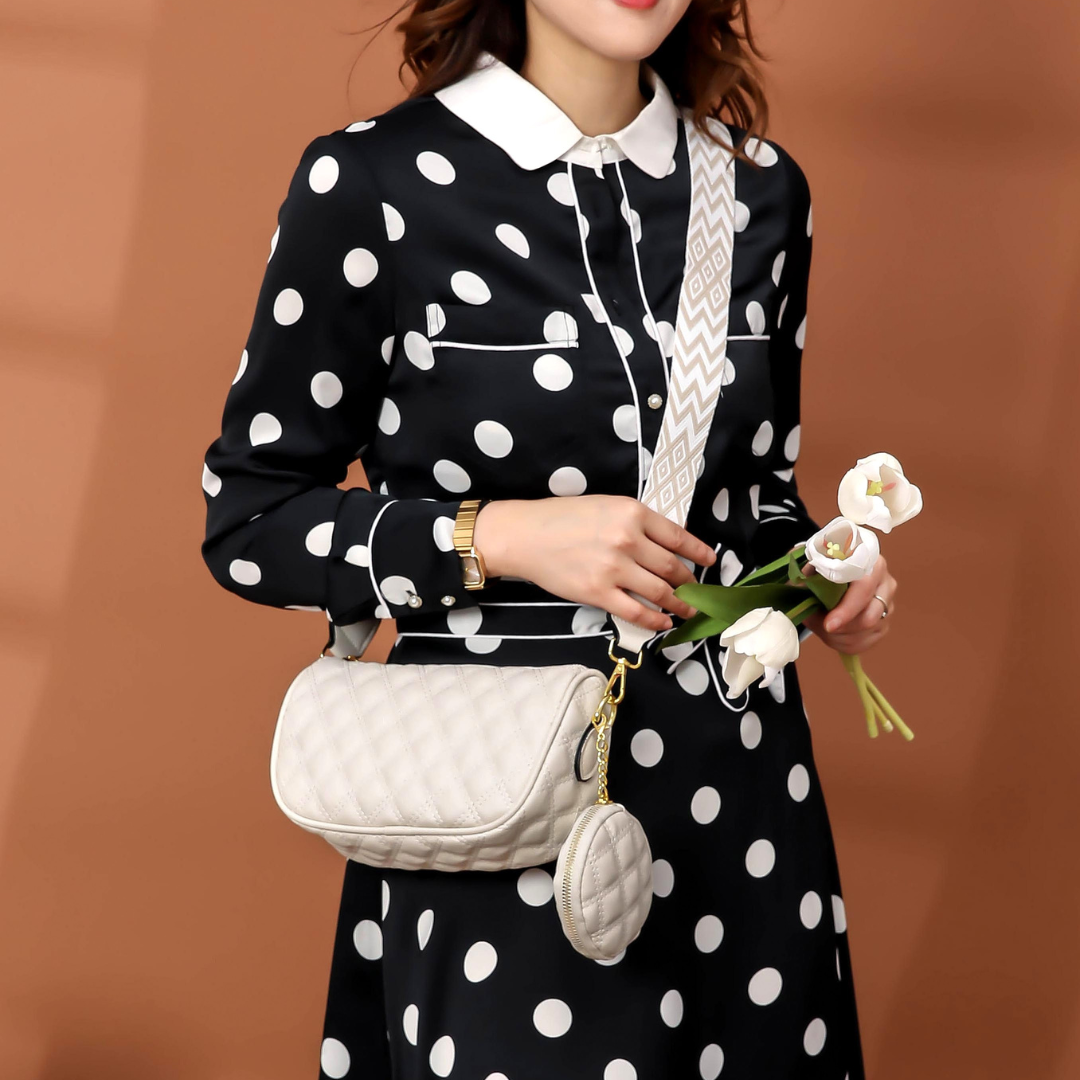 The Ivory Quilted Duo