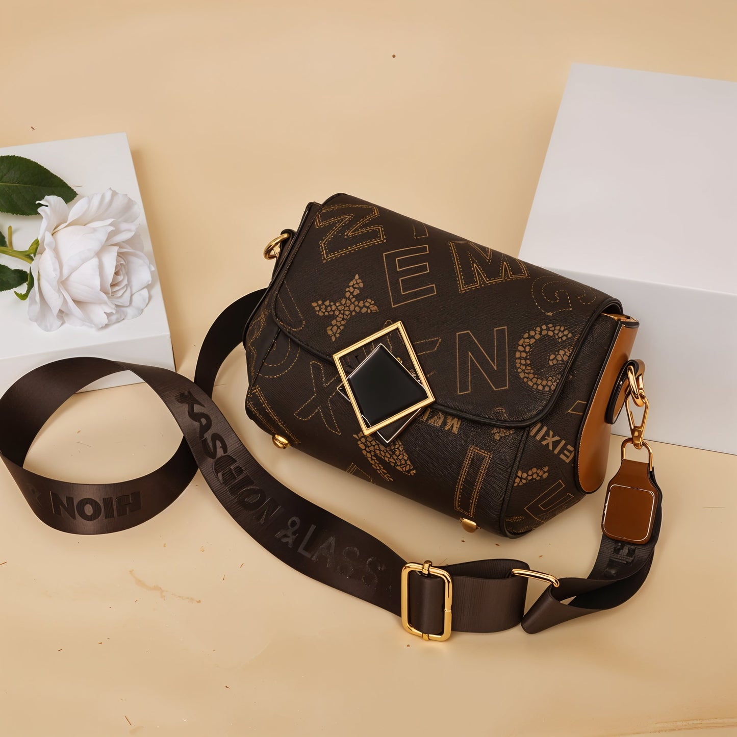 Camel Chess Bag