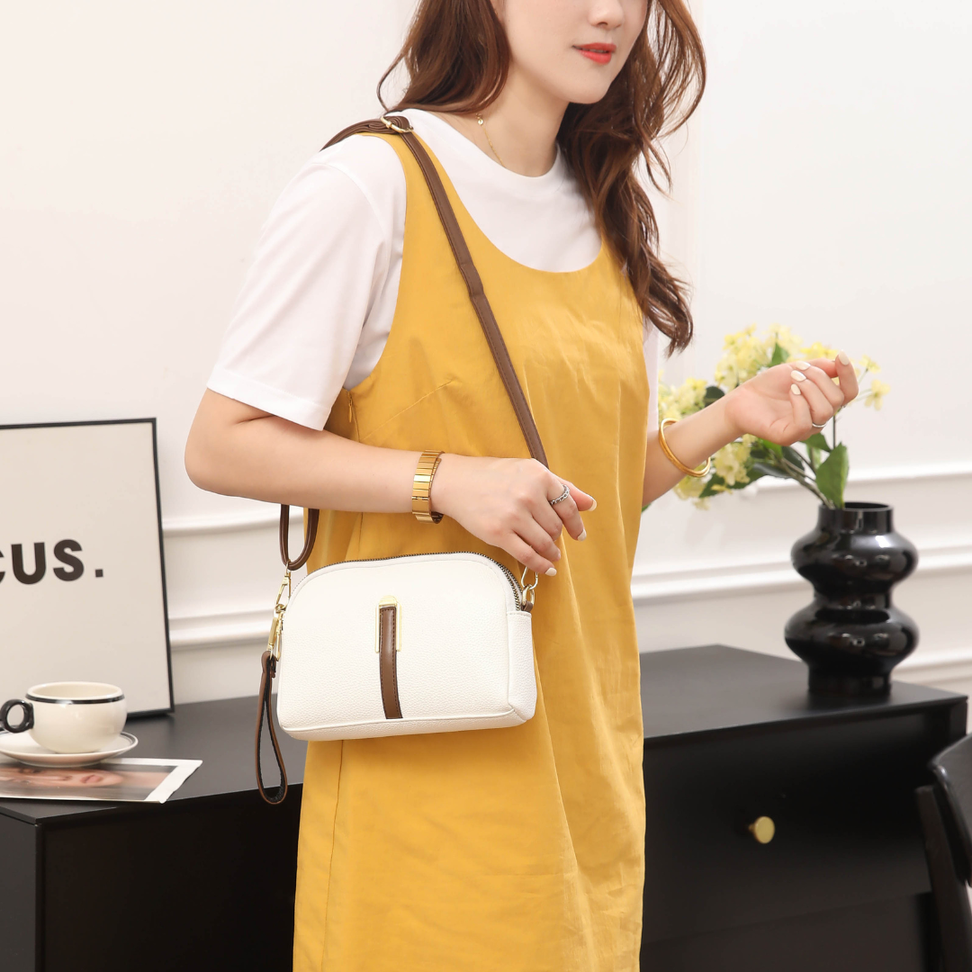 The Alabaster Bloom Bag – White Elegance