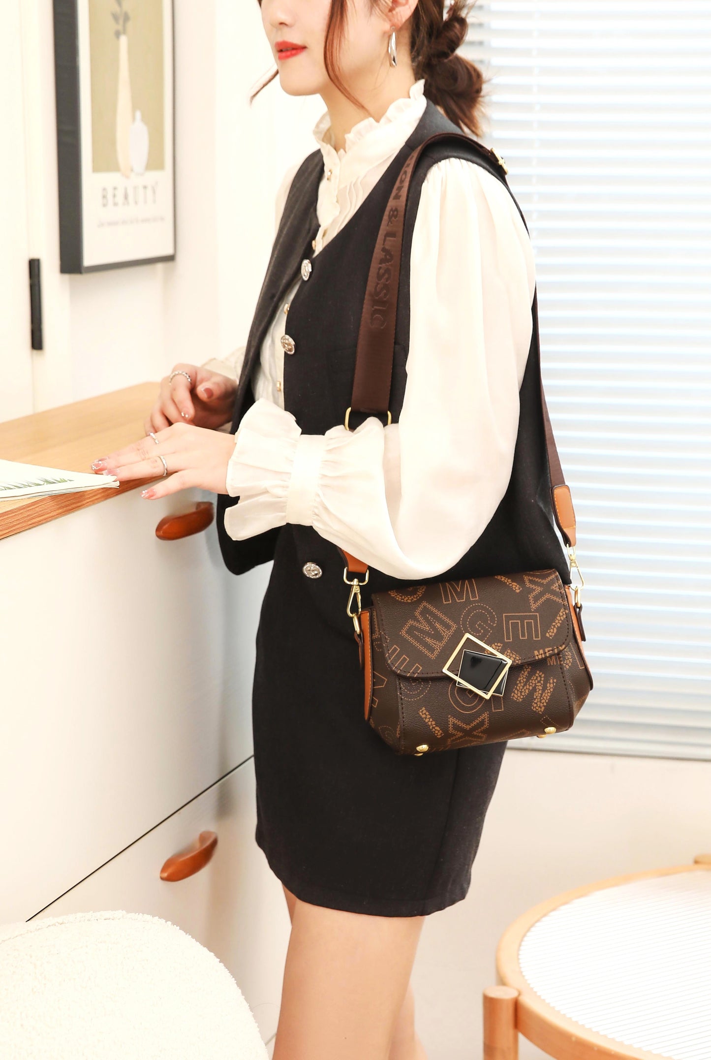 Camel Chess Bag