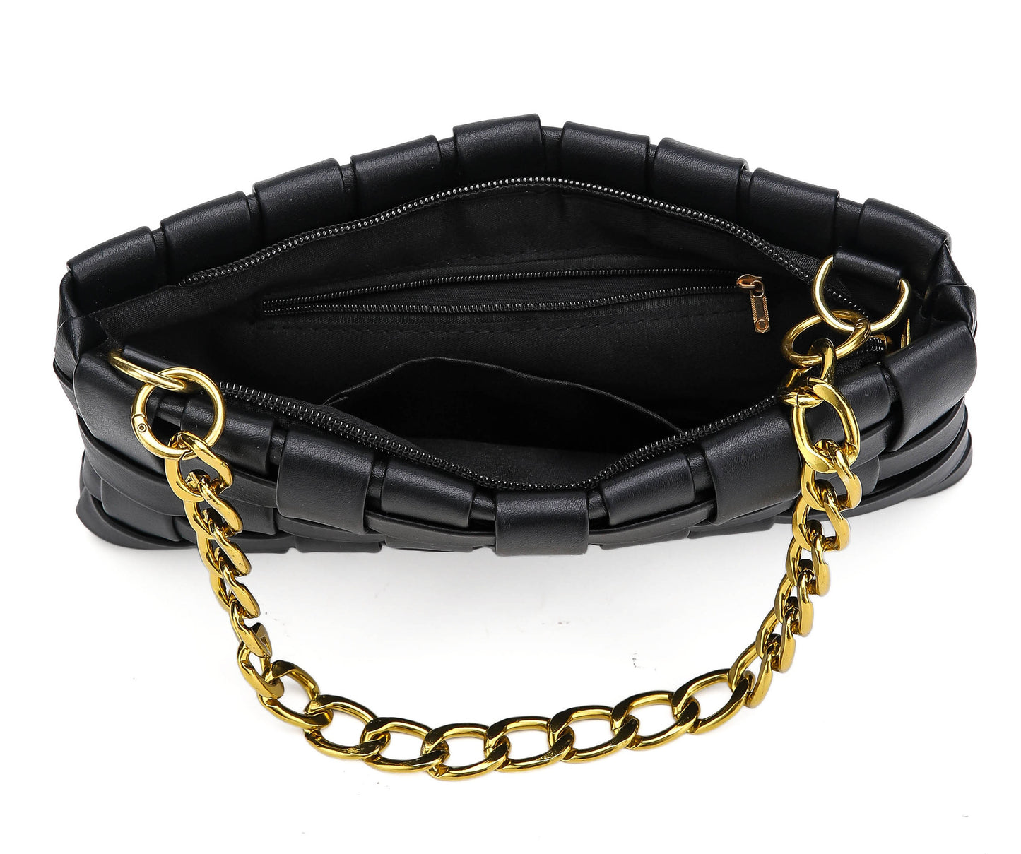The Woven Luxe Chain Bag