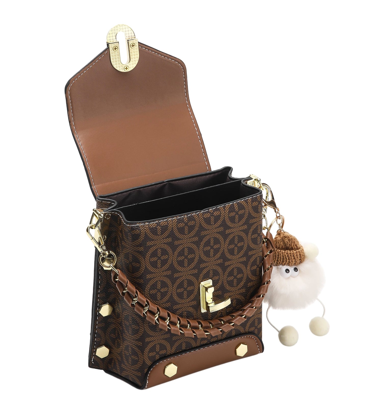 Monogram Charm Bag
