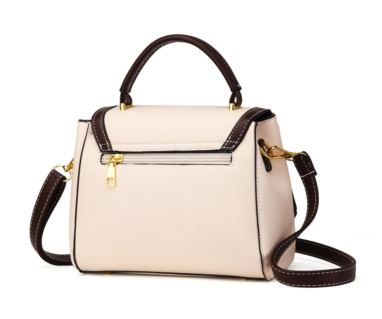 The "Sleek Riviera" Top-Handle Satchel
