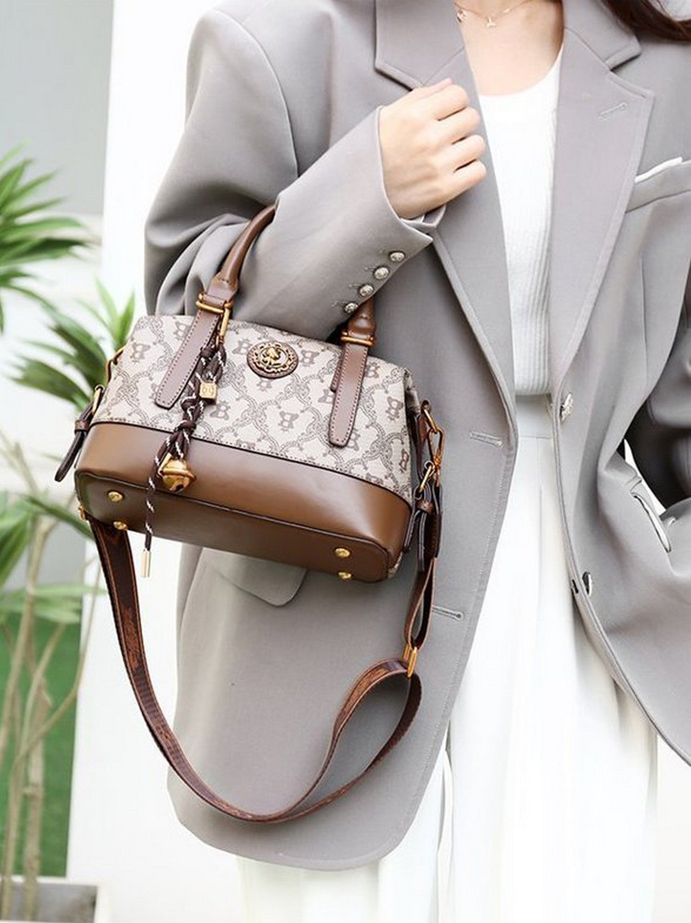 The "Heritage Barrel" Satchel