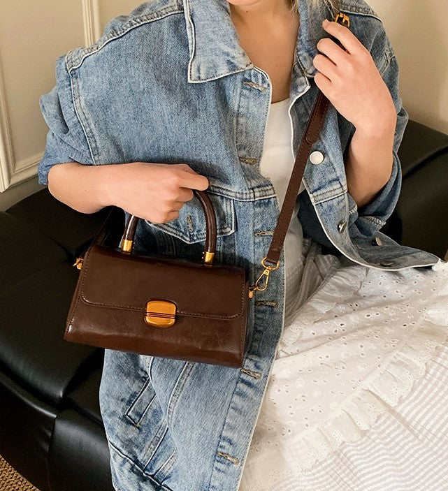 The Classic Chocolate Satchel