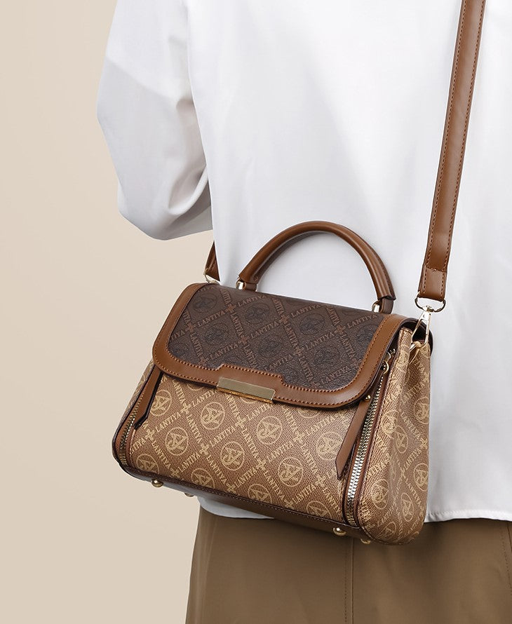 The Uptown Monogram Satchel