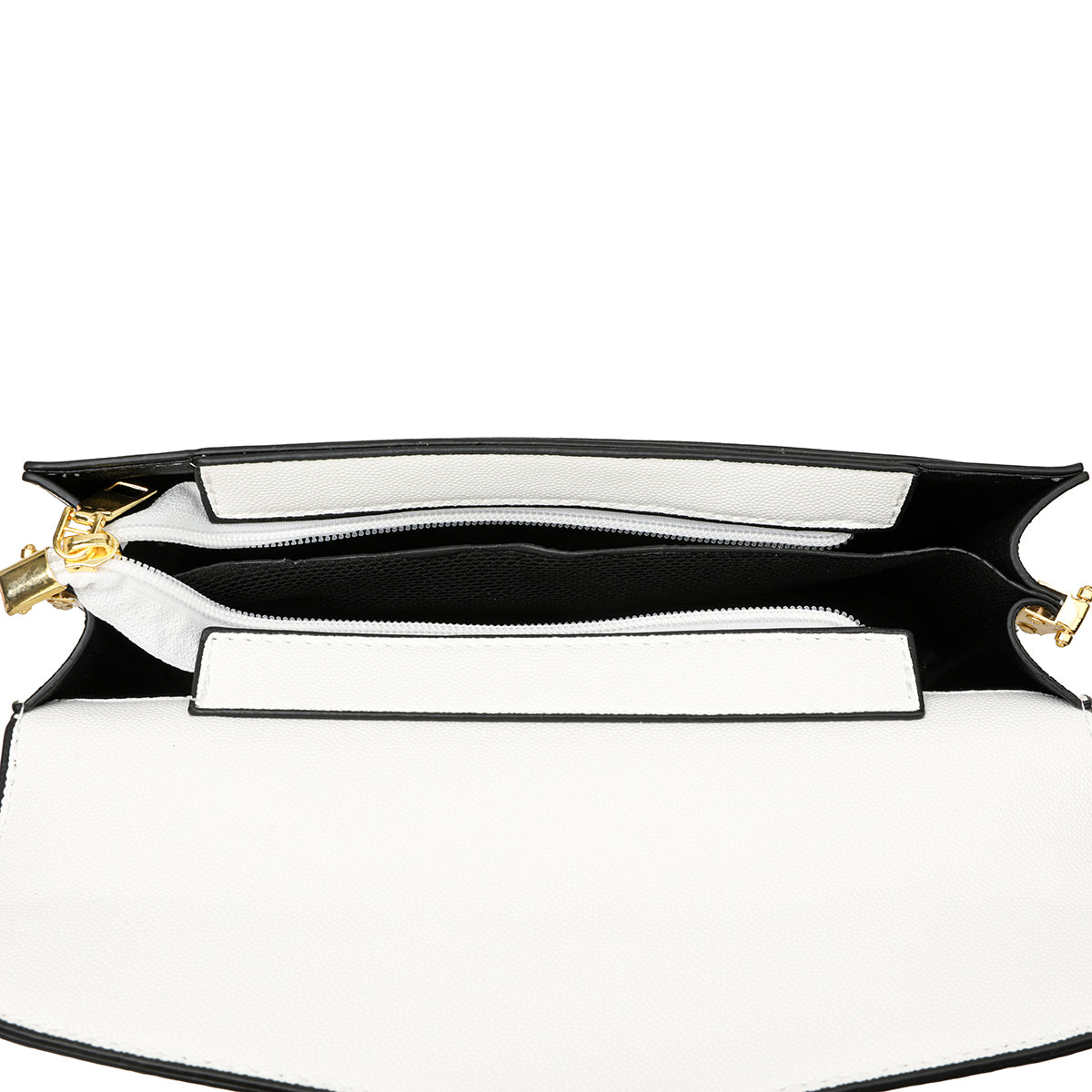 The "Chic Contraste" Shoulder Bag (White)