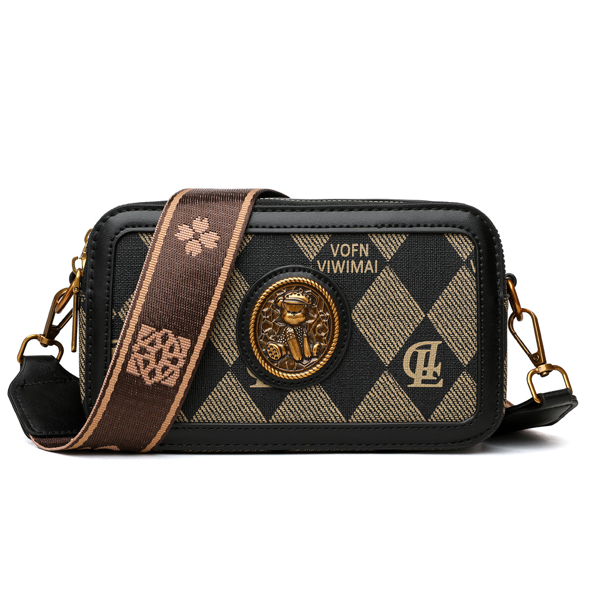 The "Checkerboard Regal" Crossbody