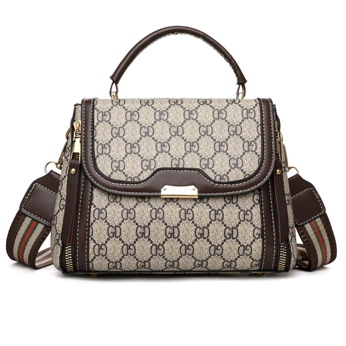 The "Heritage Webbing" Top-Handle Satchel