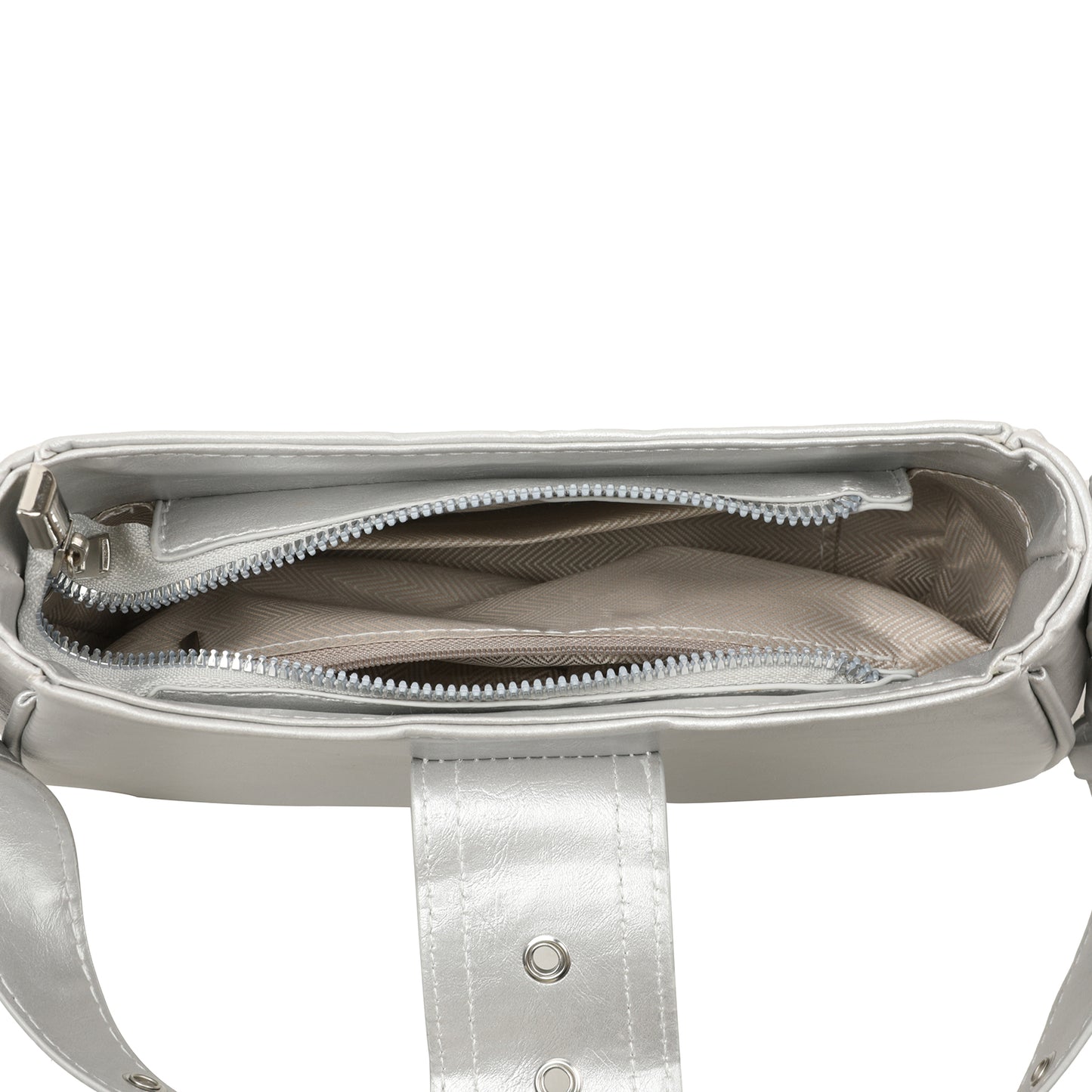 The “Chrome Muse” Shoulder Bag
