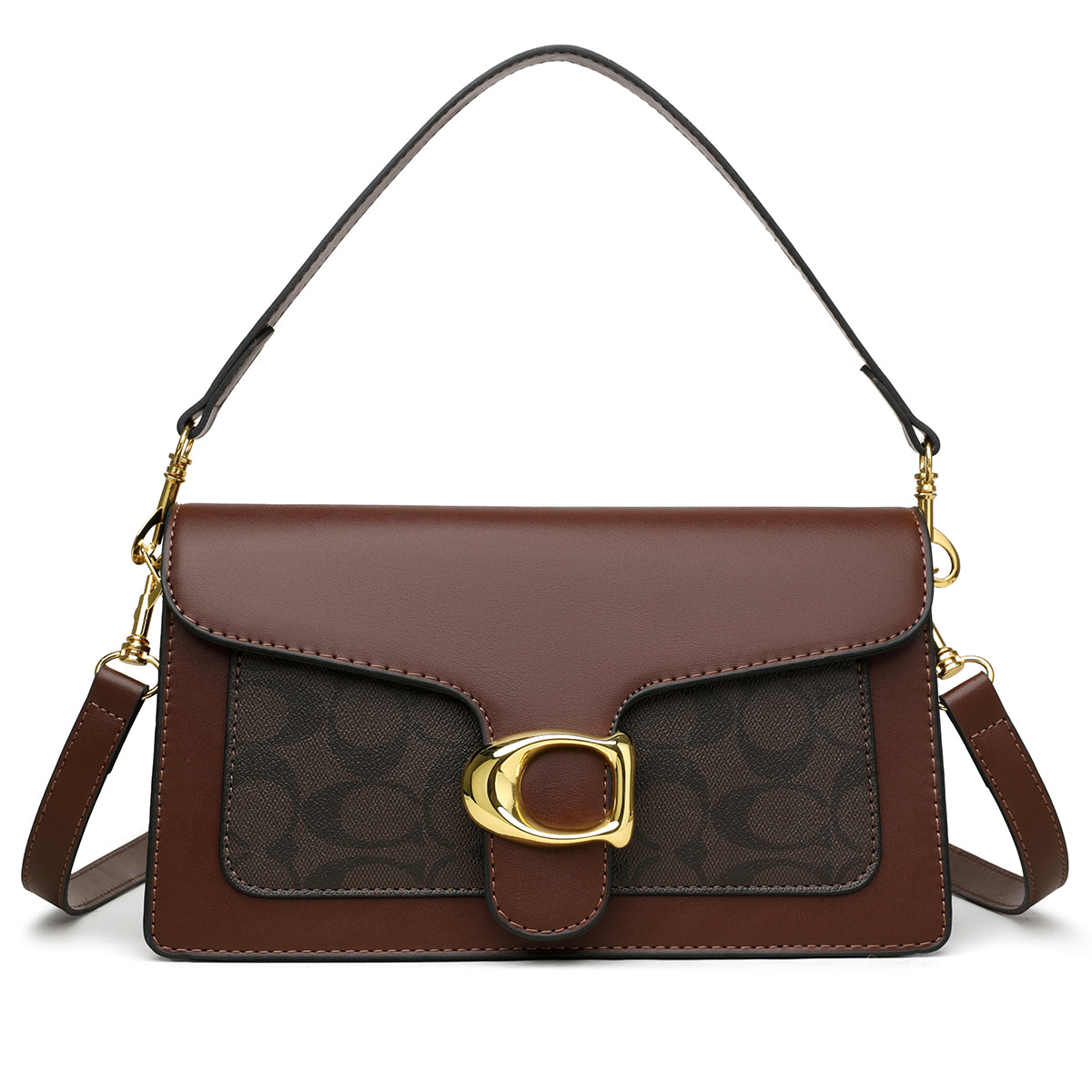 The "Chic Color-Block" Satchel
