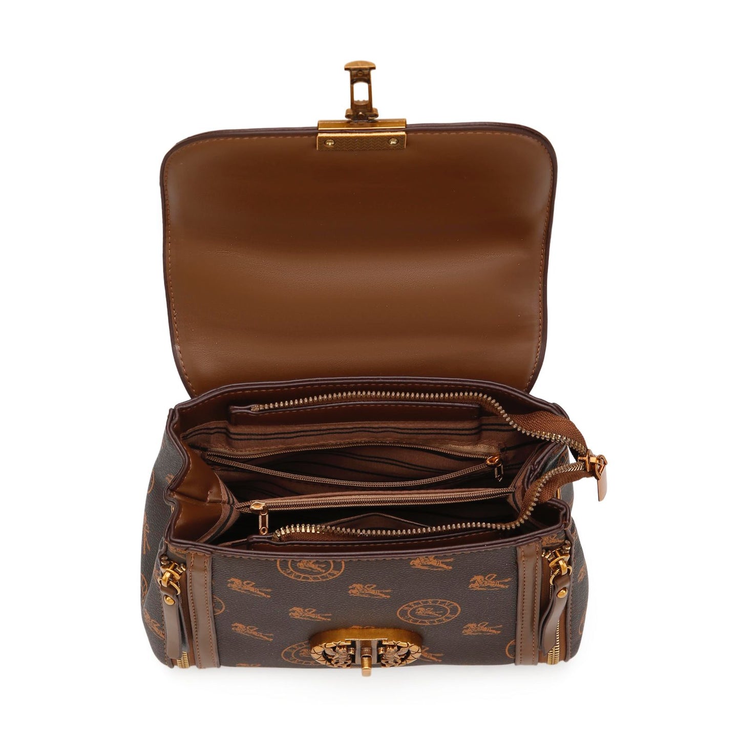 The "Signature Crest" Satchel