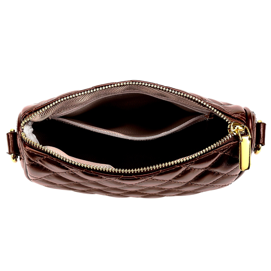 The Cognac Quilted Traveler