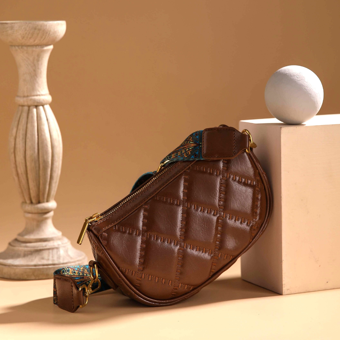The Quilted Crescent Bag