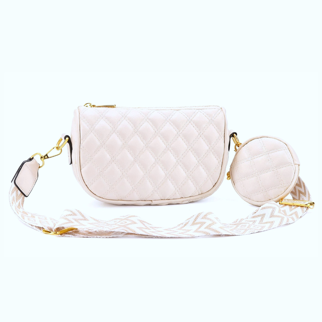 The Ivory Quilted Duo