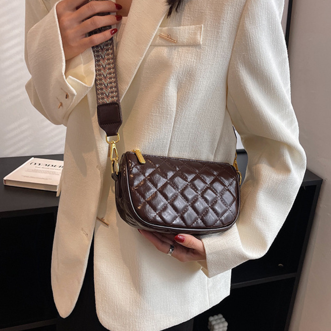 The Cognac Quilted Traveler