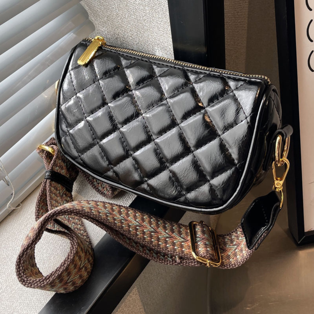 The Cognac Quilted Traveler
