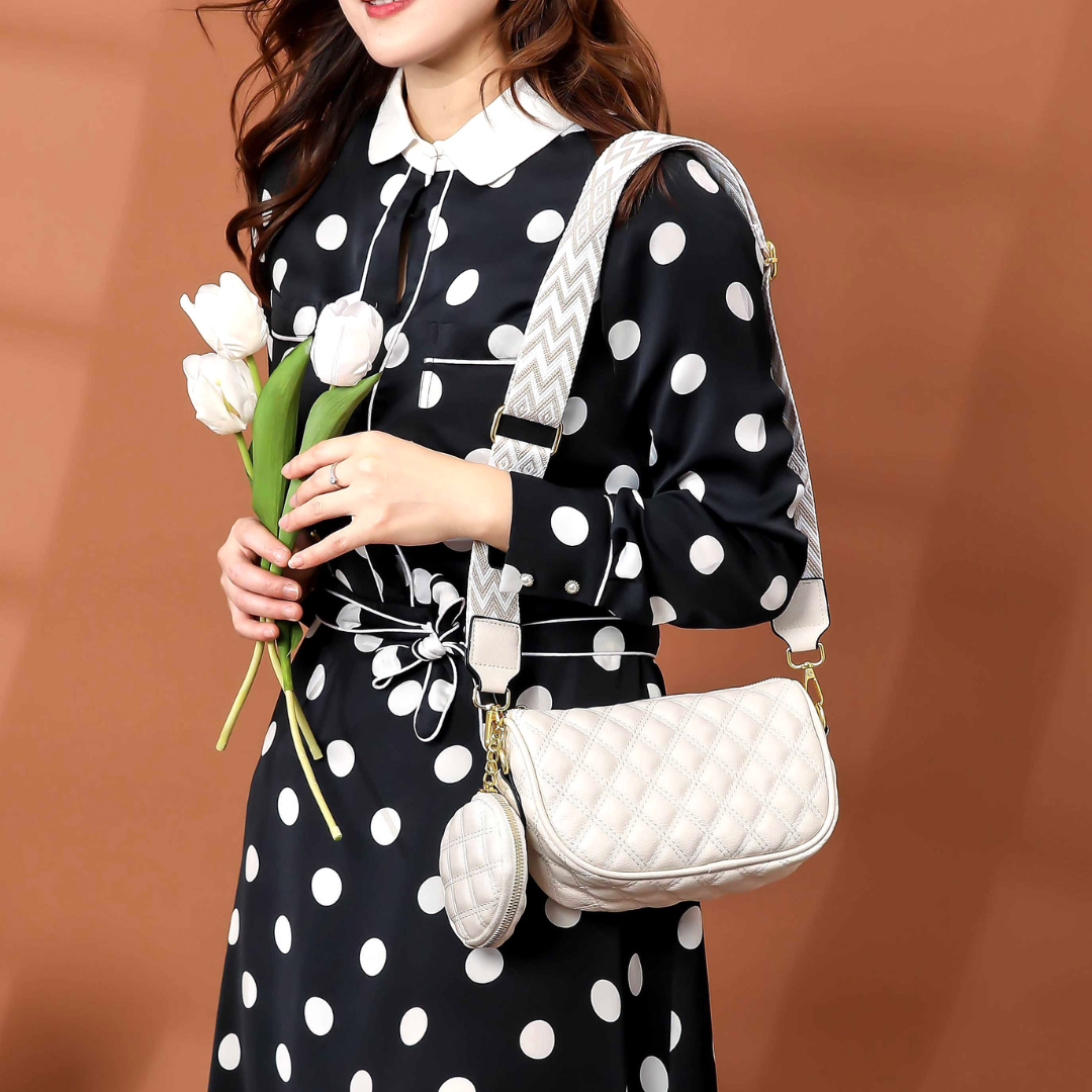 The Ivory Quilted Duo