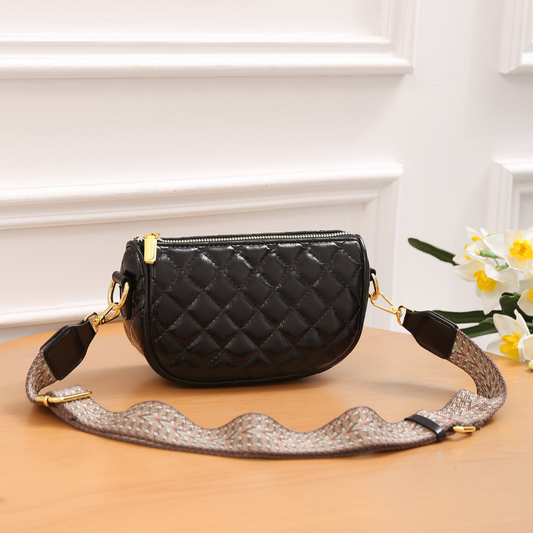 The Cognac Quilted Traveler