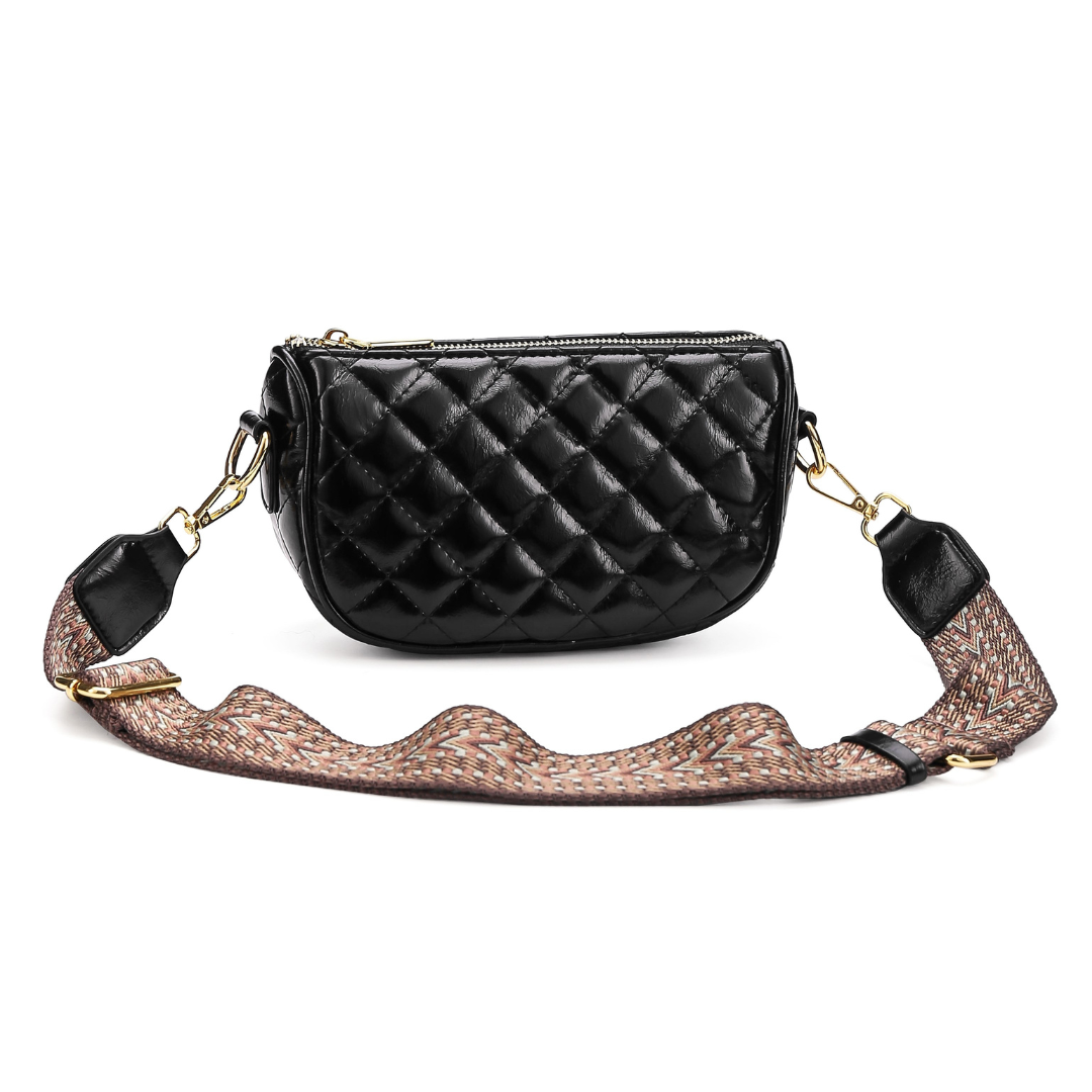 The Cognac Quilted Traveler