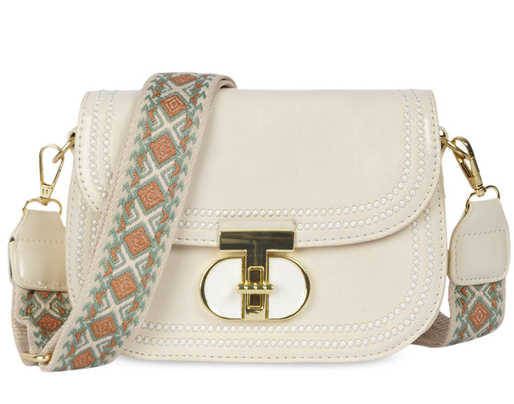 The "Boho-Chic" Flap Bag