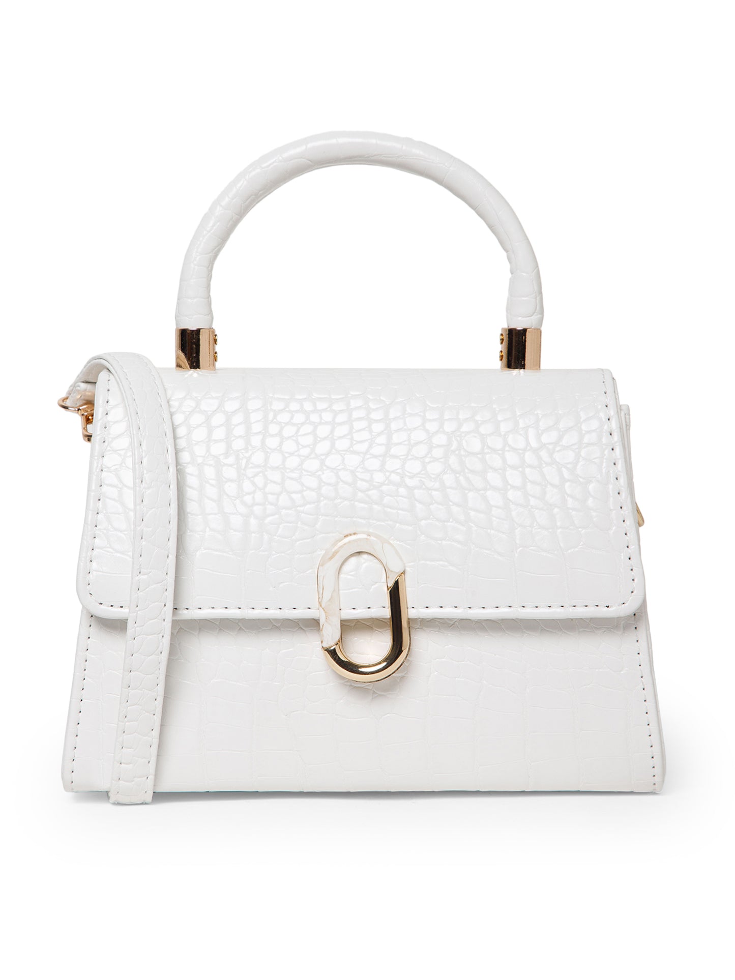 The “Ivory Darling” Bow Shoulder Bag