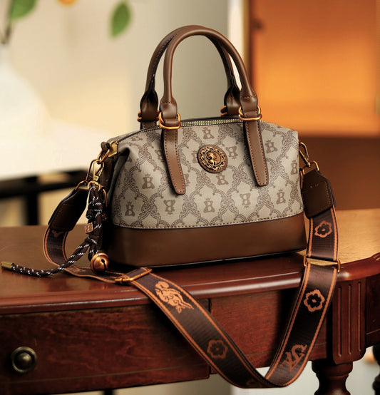 The "Heritage Barrel" Satchel