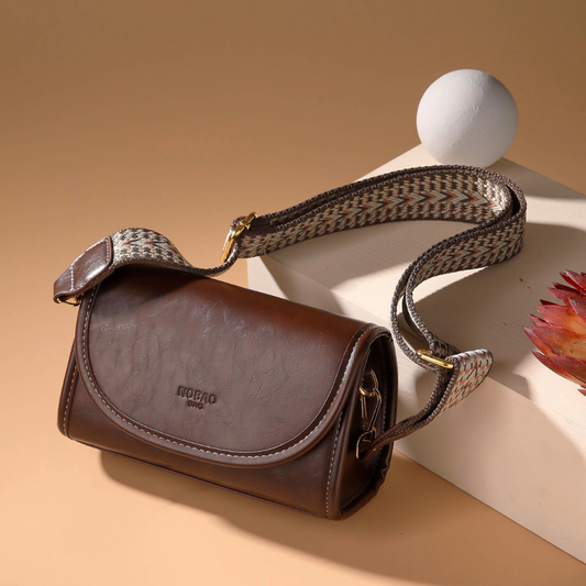 Cocoa Chevron Crossbody