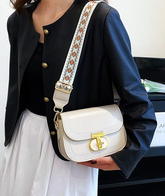 The "Boho-Chic" Flap Bag