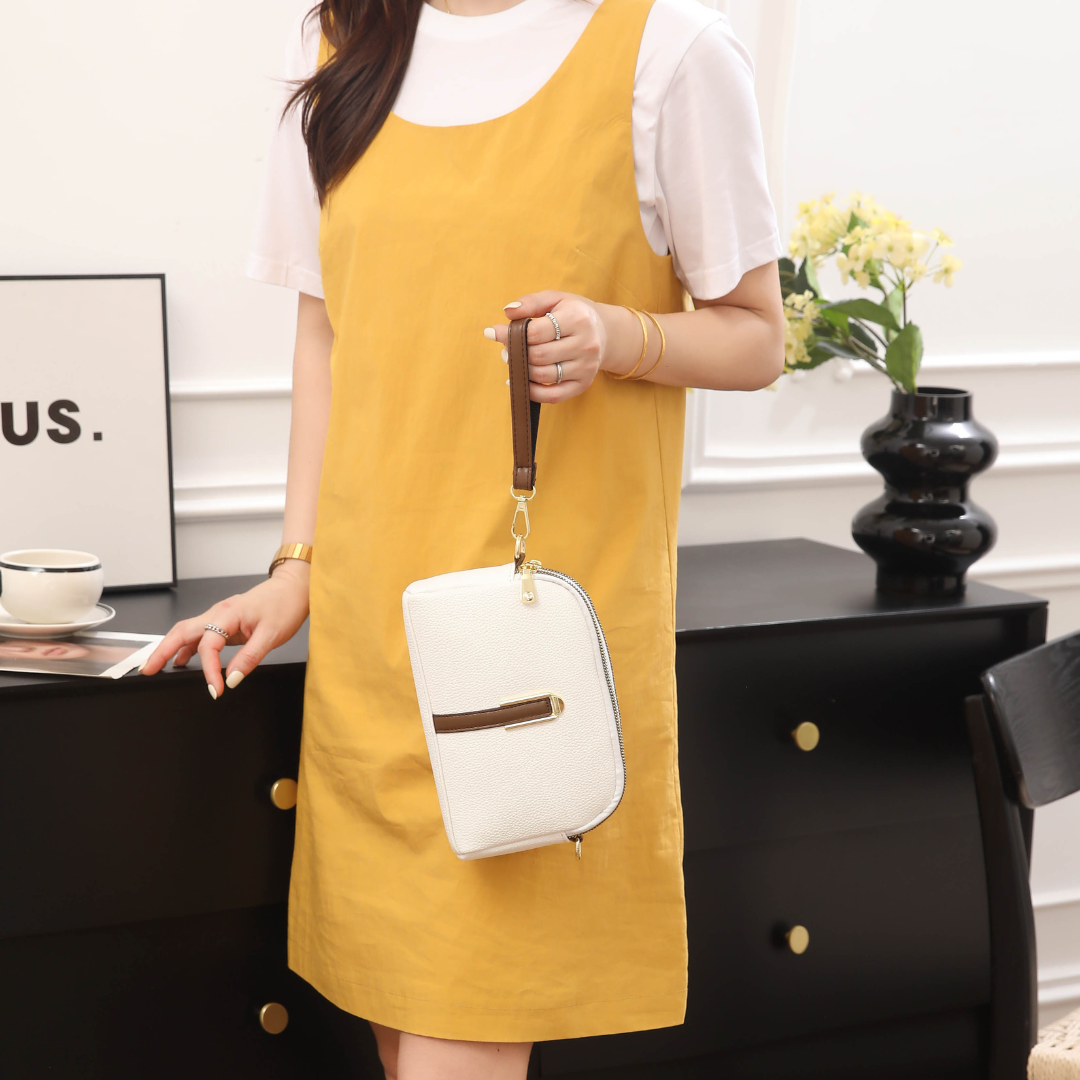 The Alabaster Bloom Bag – White Elegance