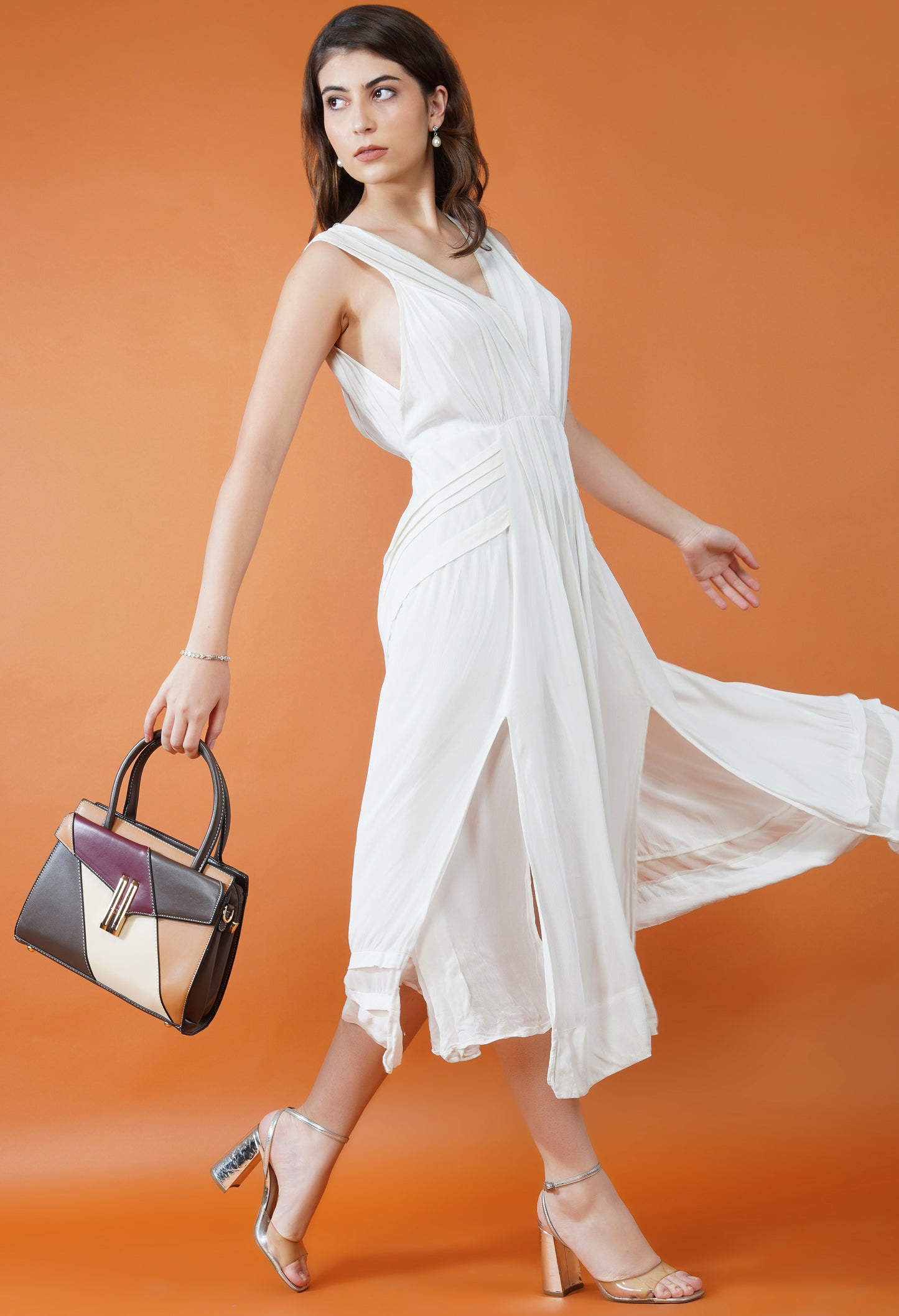 The "Autumnal Geo" Satchel