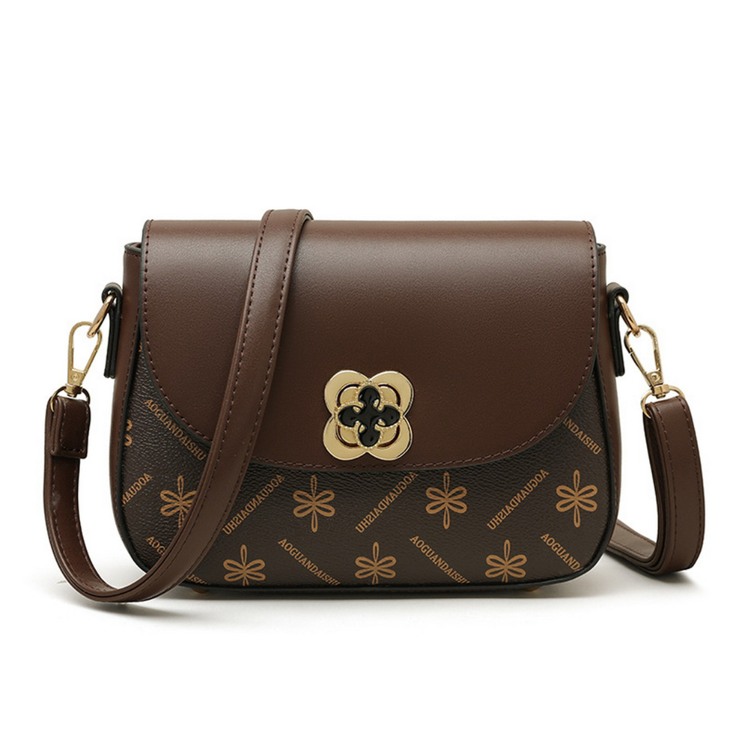Mocha Bloom Crossbody