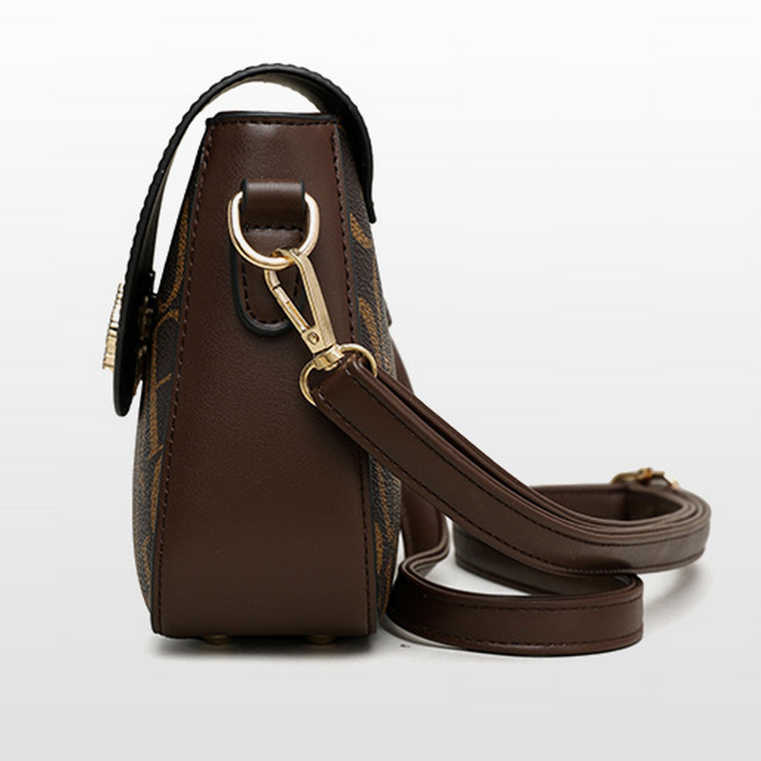 Mocha Bloom Crossbody