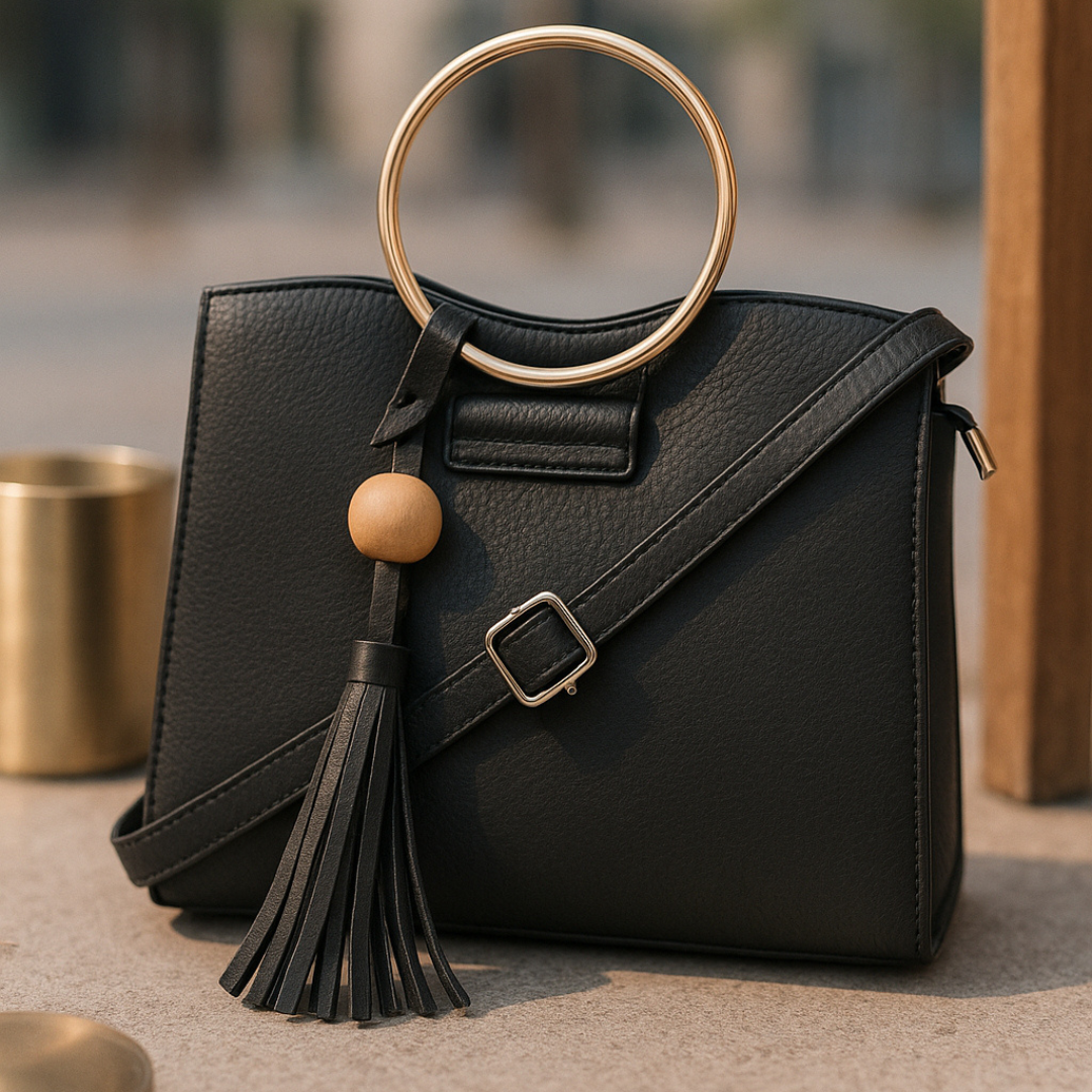 The Onyx Ring Bag – Elegance with an Edge