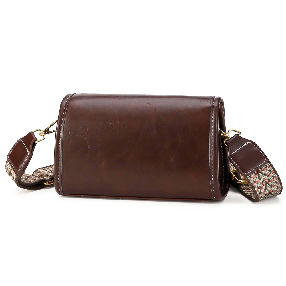 Cocoa Chevron Crossbody