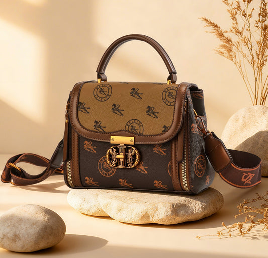 The "Signature Crest" Satchel