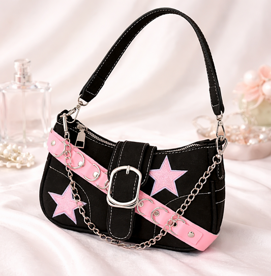 The “Pink Riot Star” Shoulder Bag