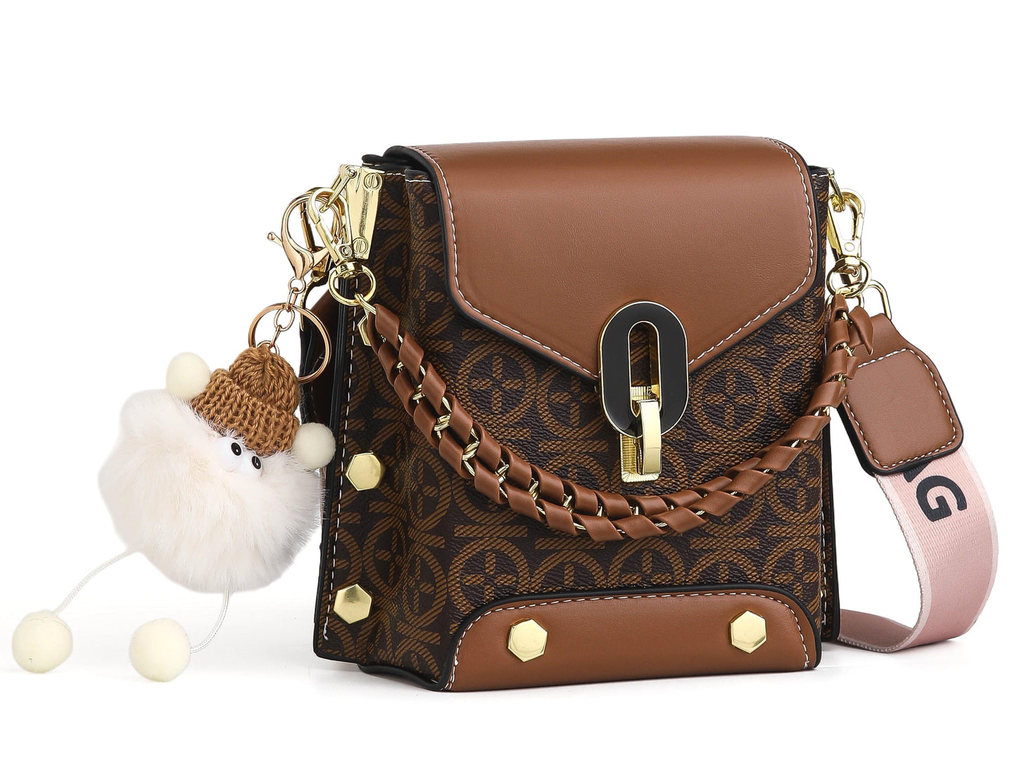 Monogram Charm Bag