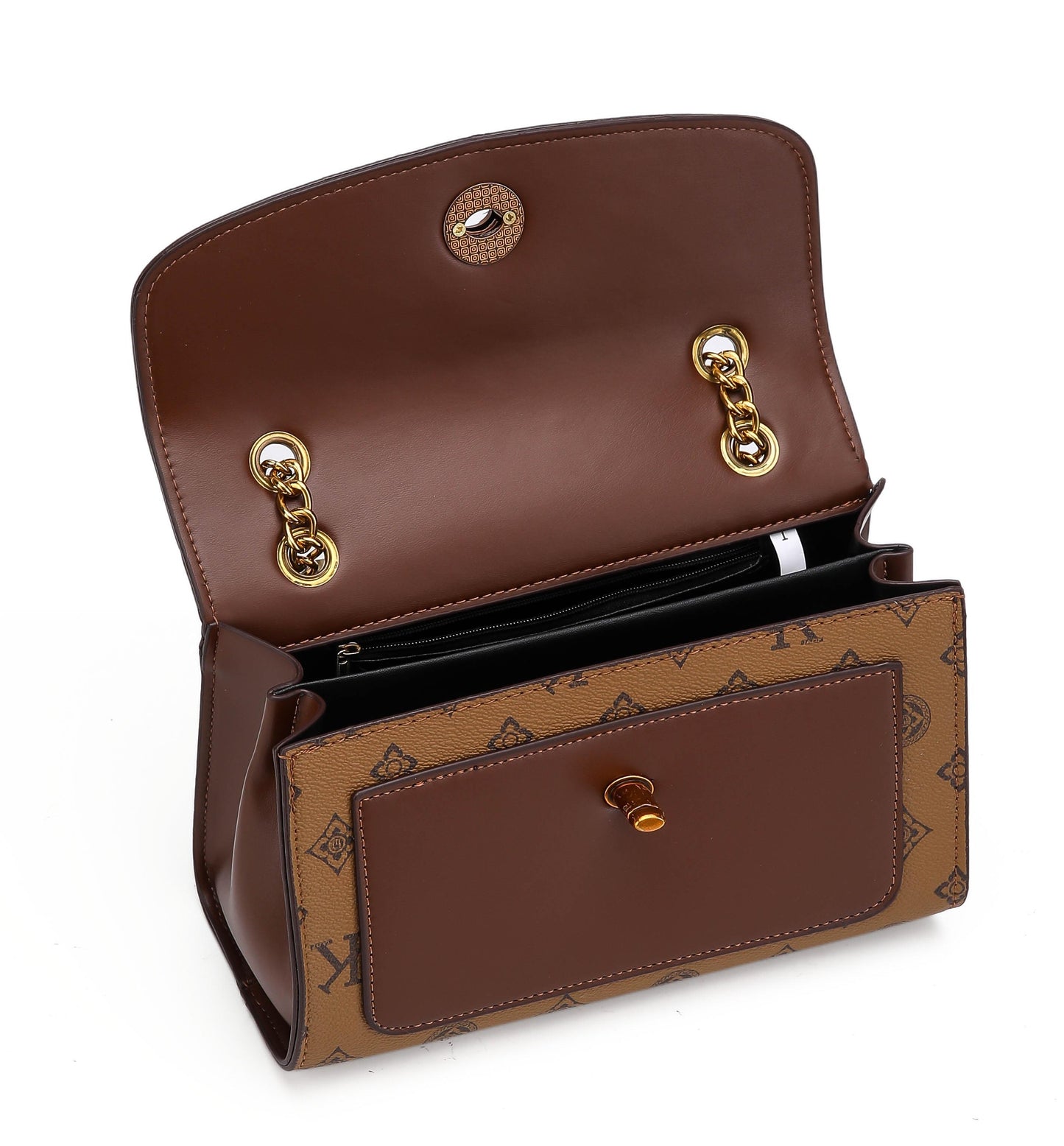 The "Signature Bloom" Flap Bag