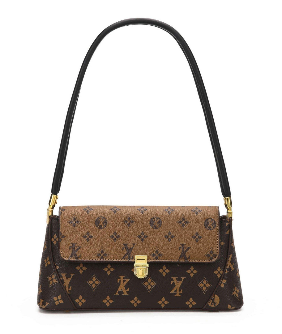 Monogram Shoulder Bag – Coffee Brown Edition