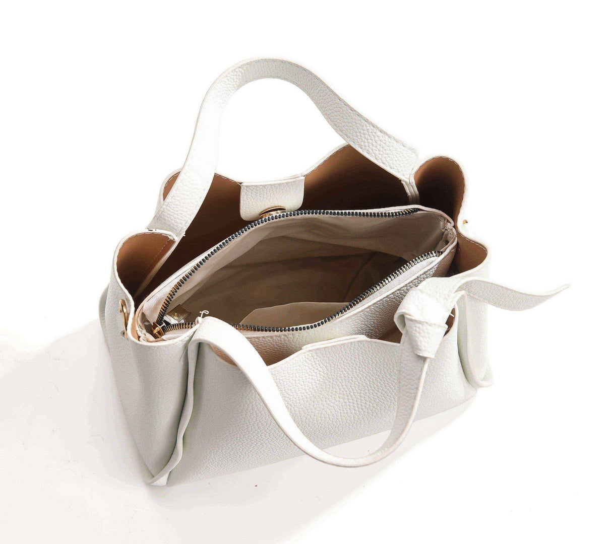 Classic Hobo Shoulder Bag – Ivory Edition