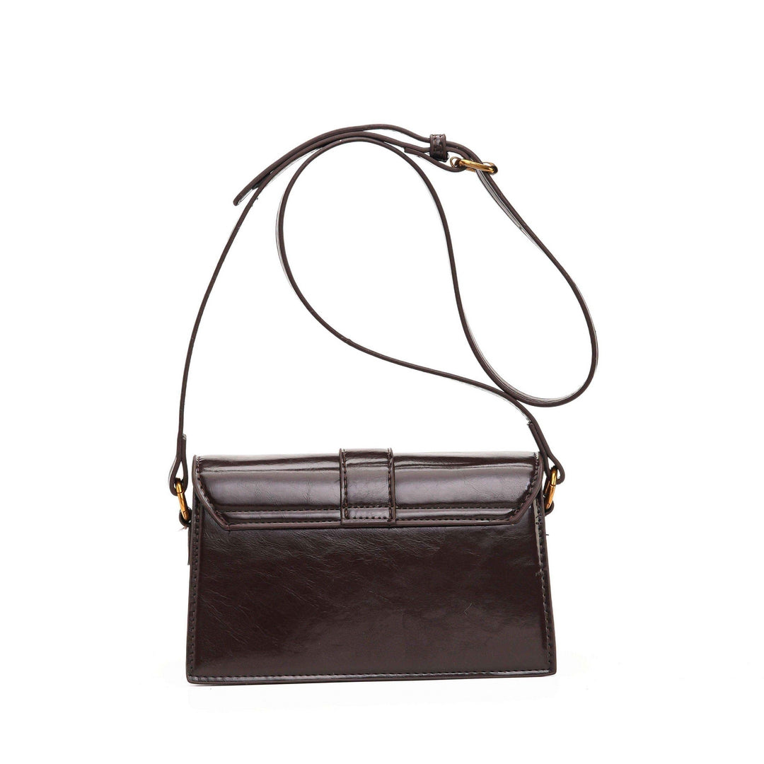 Classic Chain Shoulder Bag – Espresso Brown Edition