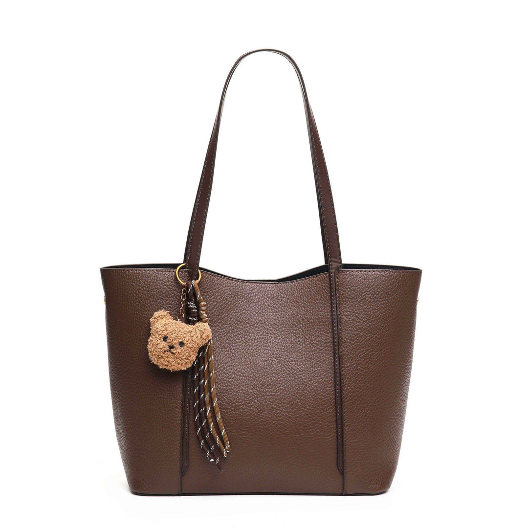 Classic Everyday Tote Bag – Brown Edition
