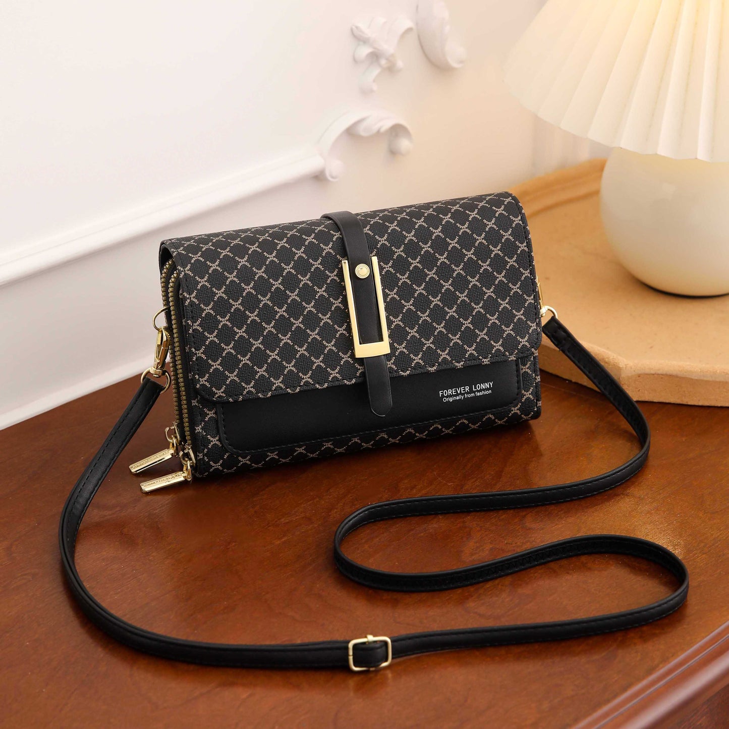 The Grid Mini Crossbody