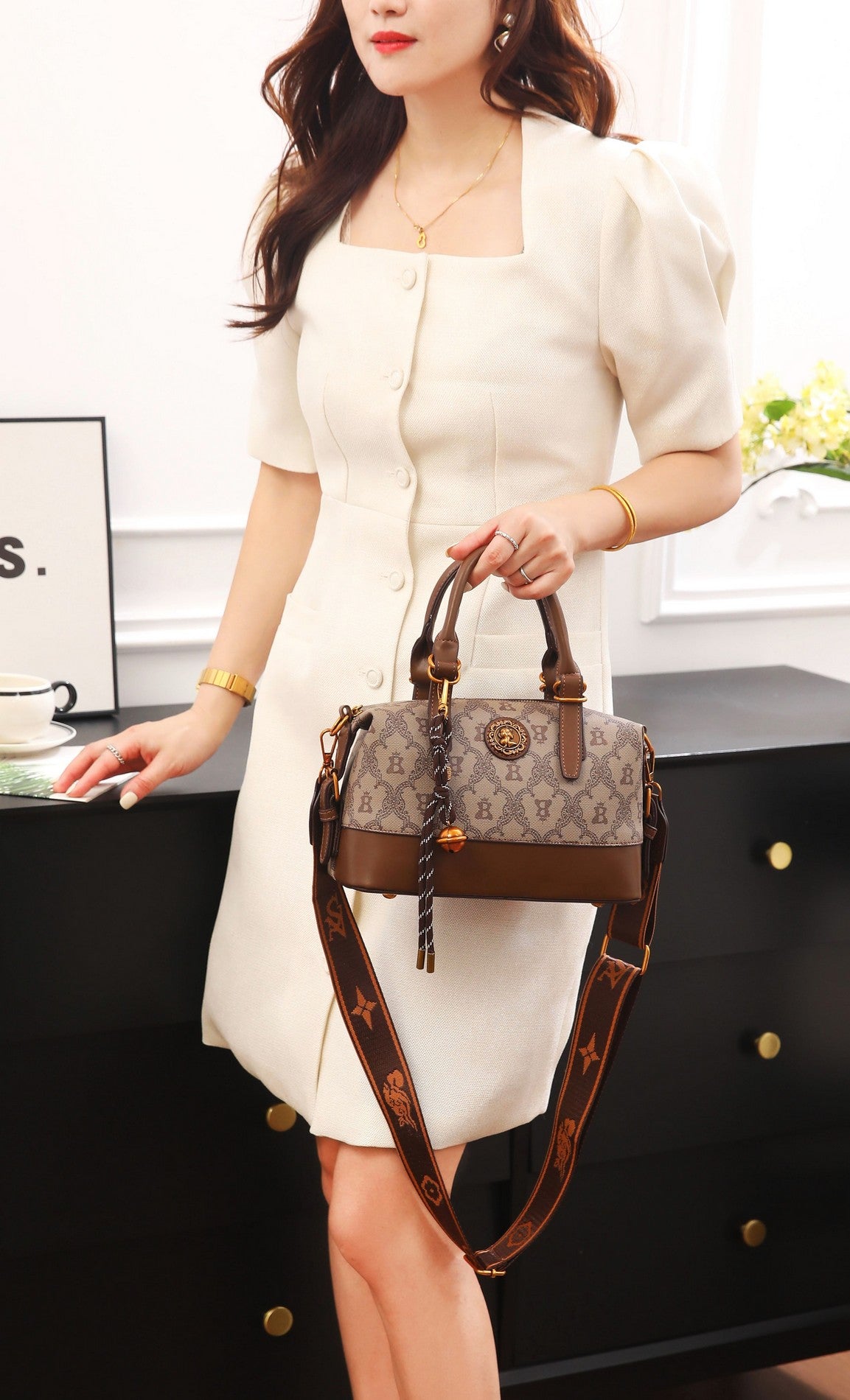 The "Heritage Barrel" Satchel