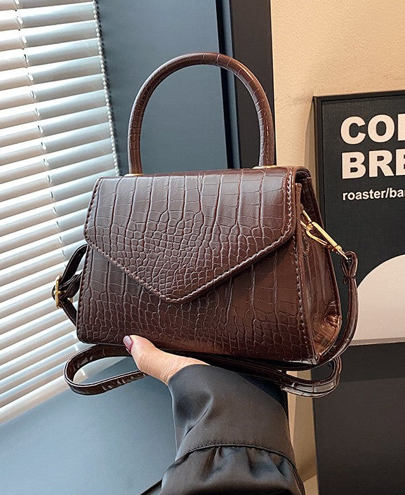The “Cocoa Duchess” Top Handle Bag
