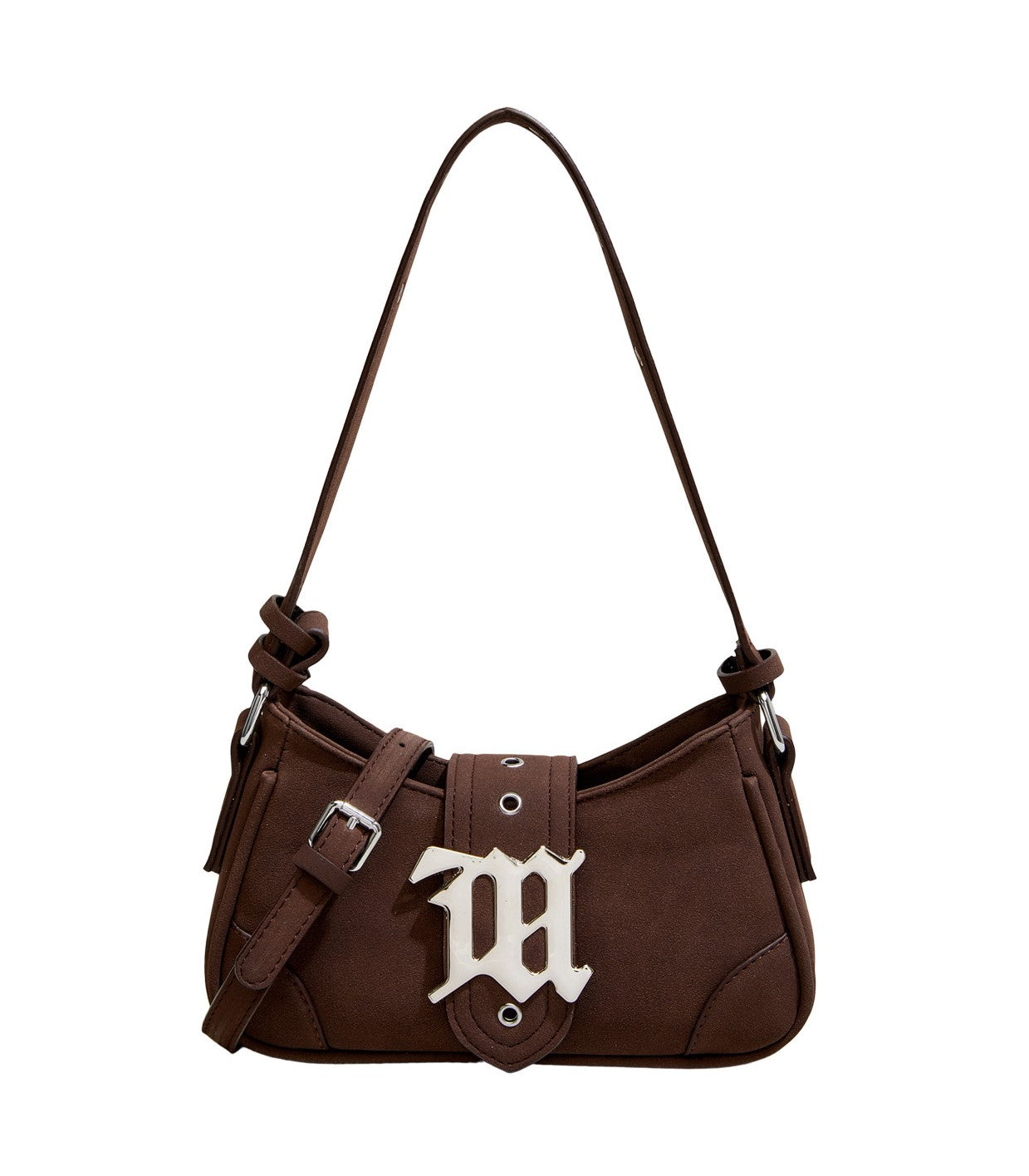 The “Mocha Monarch” Shoulder Bag