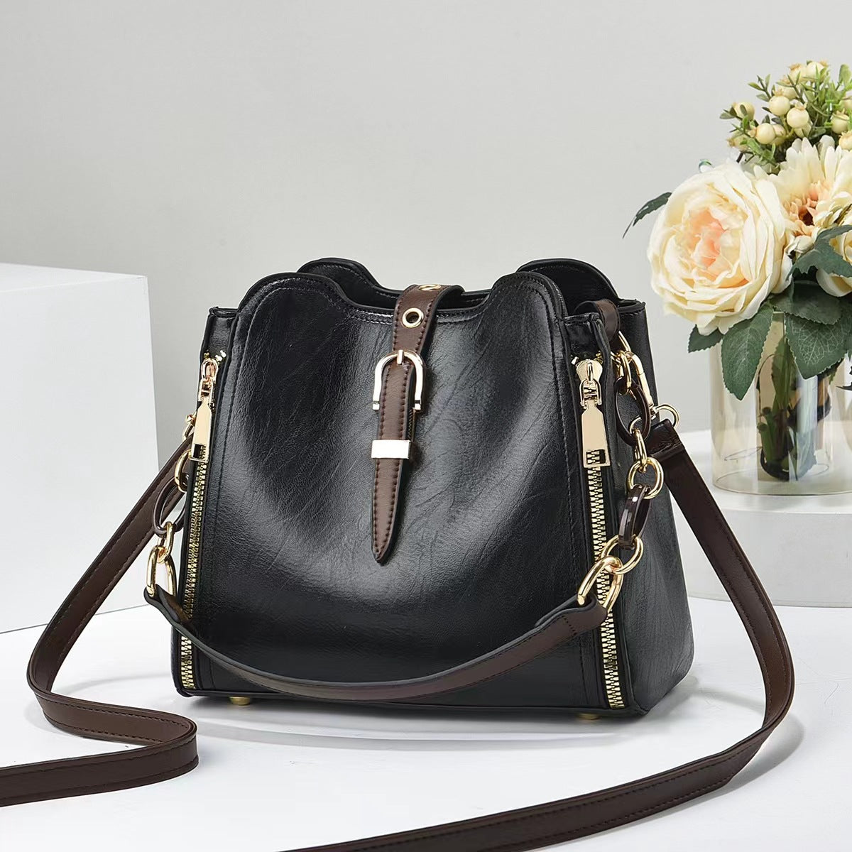 Zipper Vibe Satchel