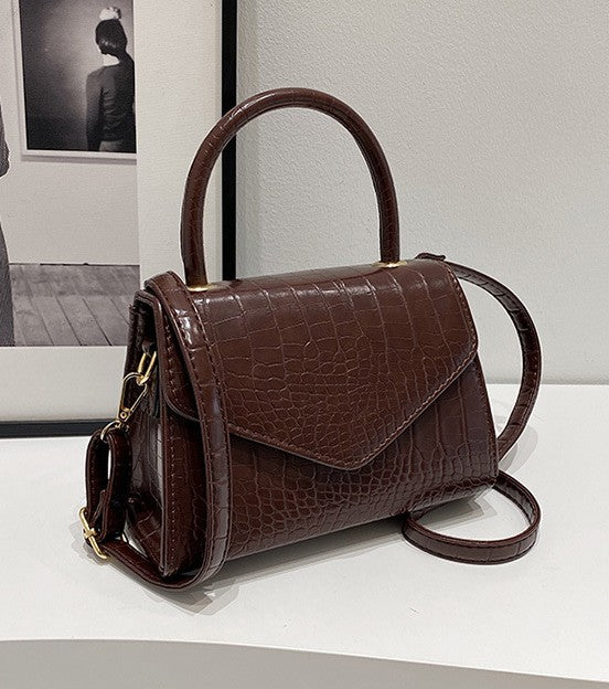 The “Cocoa Duchess” Top Handle Bag